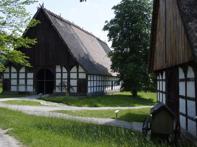 Historischer Hof im Freilichtmuseum