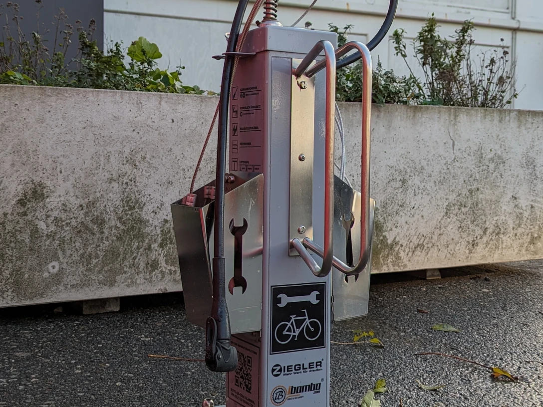 Outdoor-Service-Station Eine Outdoor-Service-Station