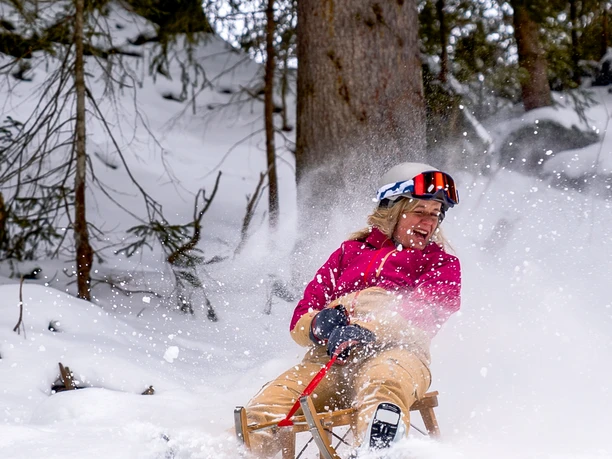 Sledging Schlitteln
