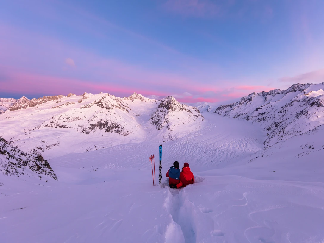 Key Visual Winter 2021 - Winter am Grossen Aletschgletscher Key Visual Winter 2021 - Winter am Grossen Aletschgletscher