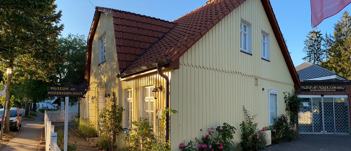 Museum am Modersohnhaus The museum at the Modersohnhaus in Worpswede in the Teufelsmoor