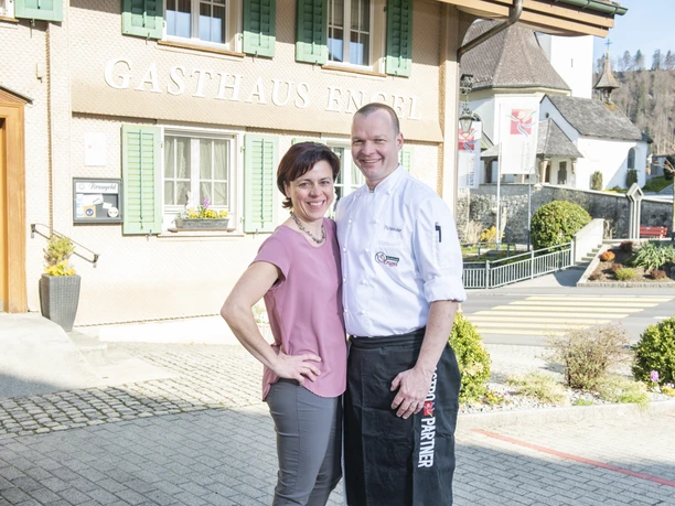 Your hosts Thomas & Katrin Hunkeler-Schuler