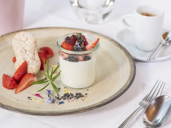 Entlebuch rosemary nidlä panna cotta