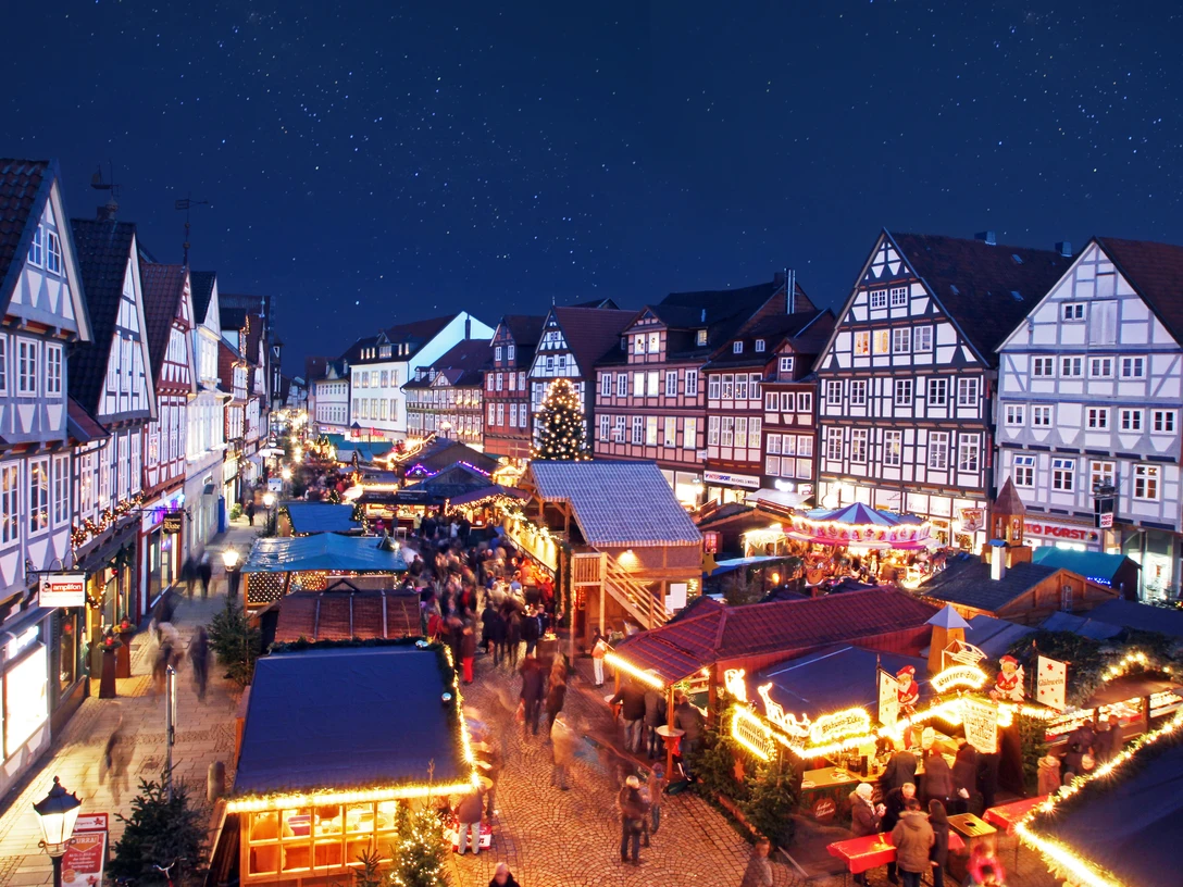 Weihnachtsmarkt auf dem Großen Plan in Celle