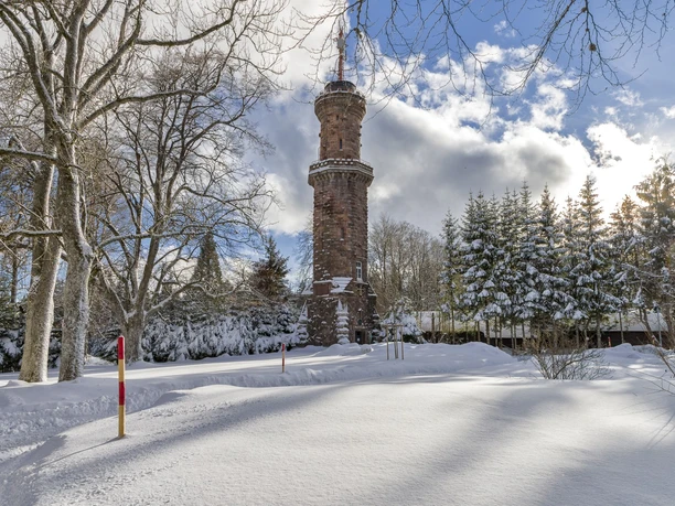 Friedrichsturm am Kienberg im Winter