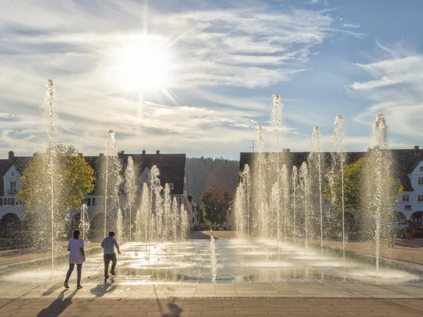 Fontänen Marktplatz