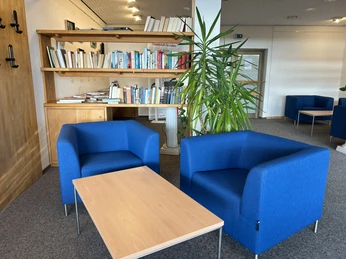 Leseaal im Haus des Kurgastes auf Juist