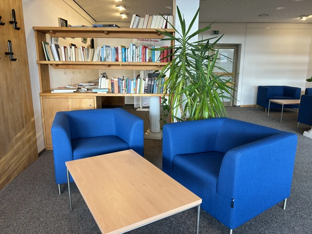 Leseaal im Haus des Kurgastes auf Juist