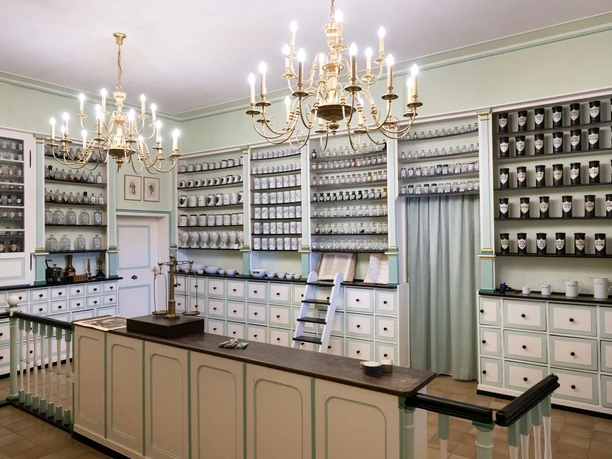 Im Apothekenmuseum Hofgeismar