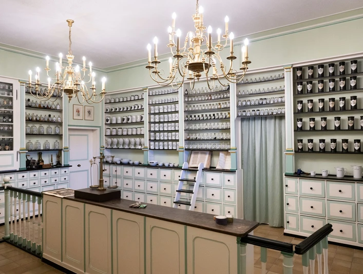Im Apothekenmuseum Hofgeismar