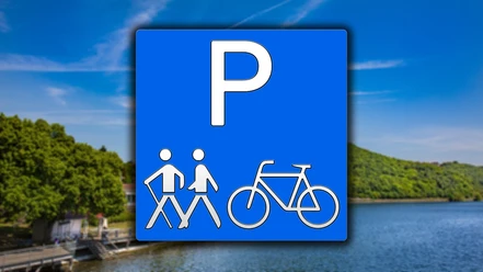 Symbolbild Region Edersee Wanderparkplatz
