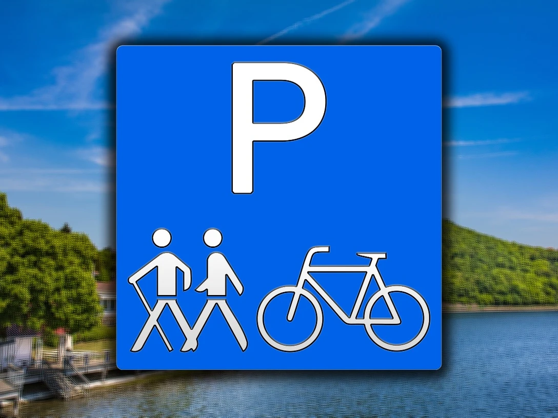Symbolbild Region Edersee Wanderparkplatz