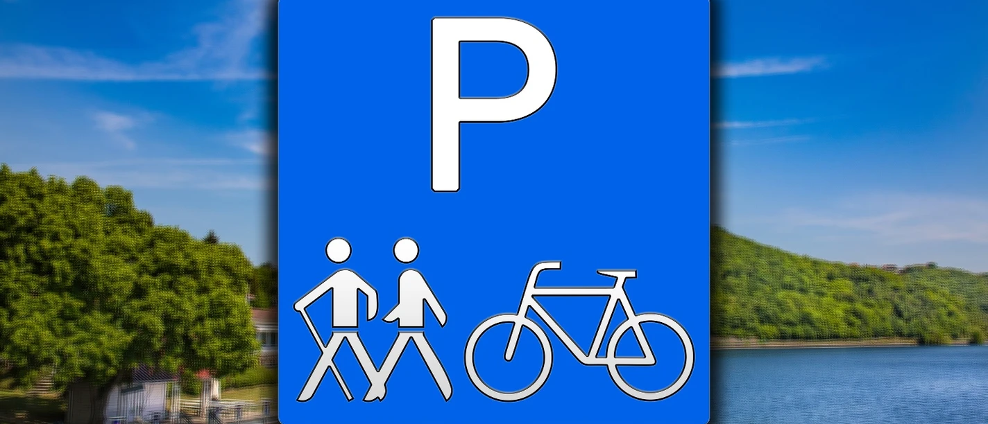 Symbolbild Region Edersee Wanderparkplatz