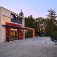 Blick auf das Hotel