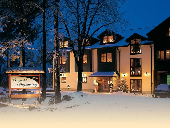 Der Augustusberg im Winterkleid