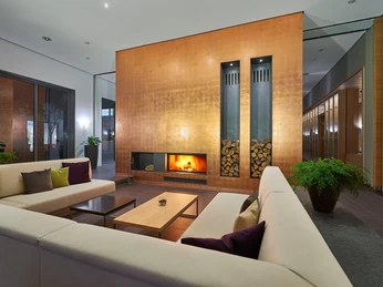 Winterliche Gemütlichkeit im Foyer