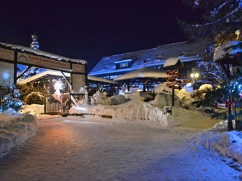 Die Bauernwirtschaft im Winterkleid