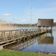 Buchholz_CarinaJahnke (2).JPG Steg am Ratzeburger See mit Schilf am Ufer und Anleger