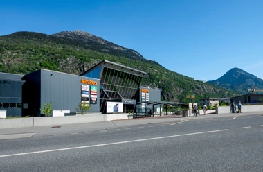 Einkaufszentrum Simplon Center Brig