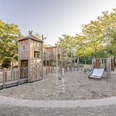 Herderspielplatz in Connewitz - Familie in Leipzig Der Spielplatz beim Herderplatz bietet viele Spielmöglichkeiten.