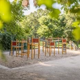Spielplatz im Ramdohrscher-Park - Familie in Leipzig Im Ramdorscher Park gibt es einen schönen Kinderspielplatz.