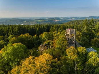 Aussichtsturm an der Dietzenley am Eifelsteig