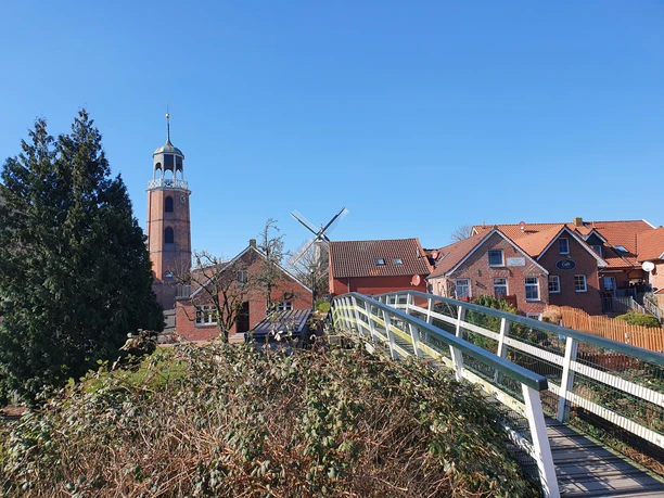 Fischerdorf Ditzum Blick auf das Fischerdorf Ditzum