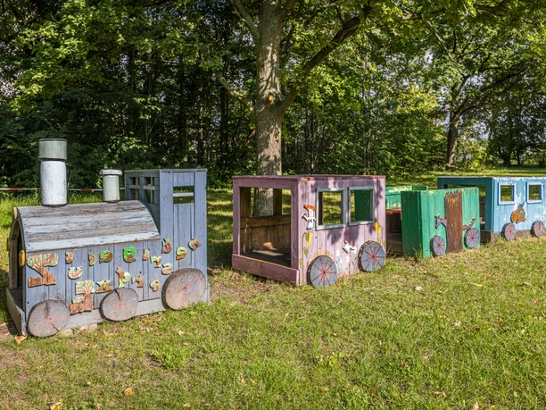 Zaubergarten Stötteritz - Dětské hřiště v Lipsku Kouzelná zahrada v obci Stötteritz je ideální pro děti.
