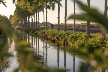 Radfahren am Boker Kanal | Delbrück