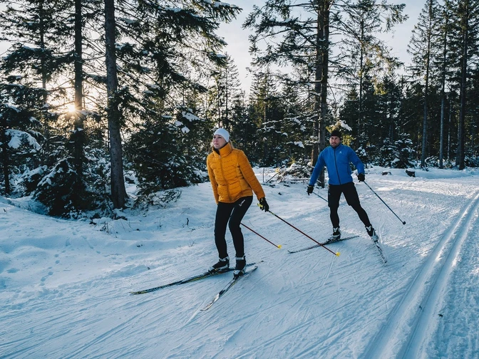 Langlaufen in der Nationalparkregion