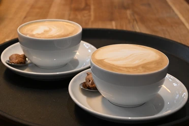 Café sample image coffee cup Café sample image coffee cup