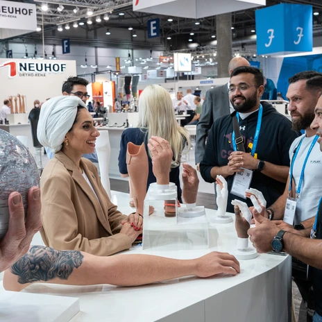 Exhibition stand at OTWorld in Leipzig | Leipzig Convention Bureau