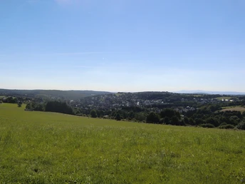 Ausblick Gedern - Wetterau - Skyline Frankfurt