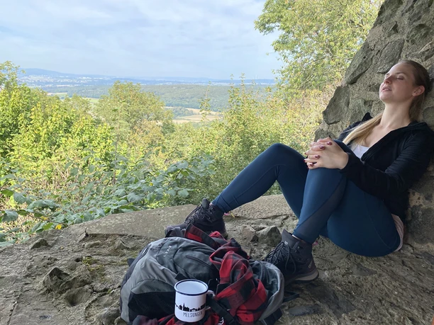 Burgruine Heiligenberg Entspannung