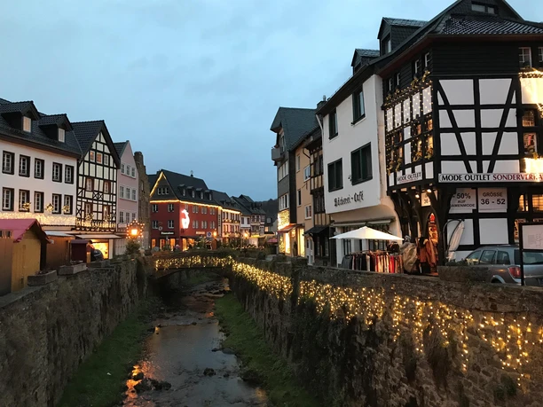Blick auf die Erft in Bad Münstereifel