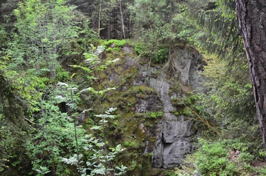 Felsen nahe der "Alten Eisenbahn"