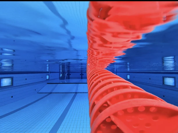 Schwimmerbecken im Loßburger Hallenbad