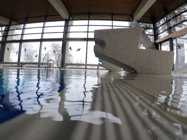 Sprungblock im Loßburger Hallenbad