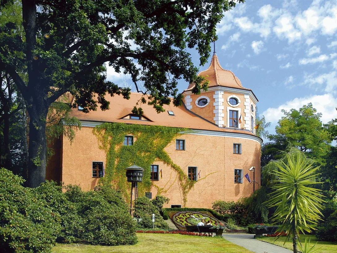 Fleischerbastei mit Blumenuhr