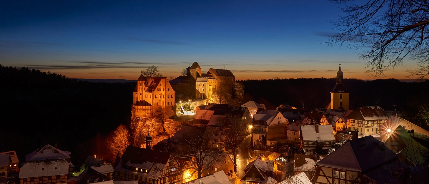 Hohnstein im Winter
