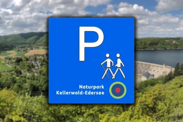 Wanderparkplatz Naturpark Kellerwald-Edersee Symbolbild