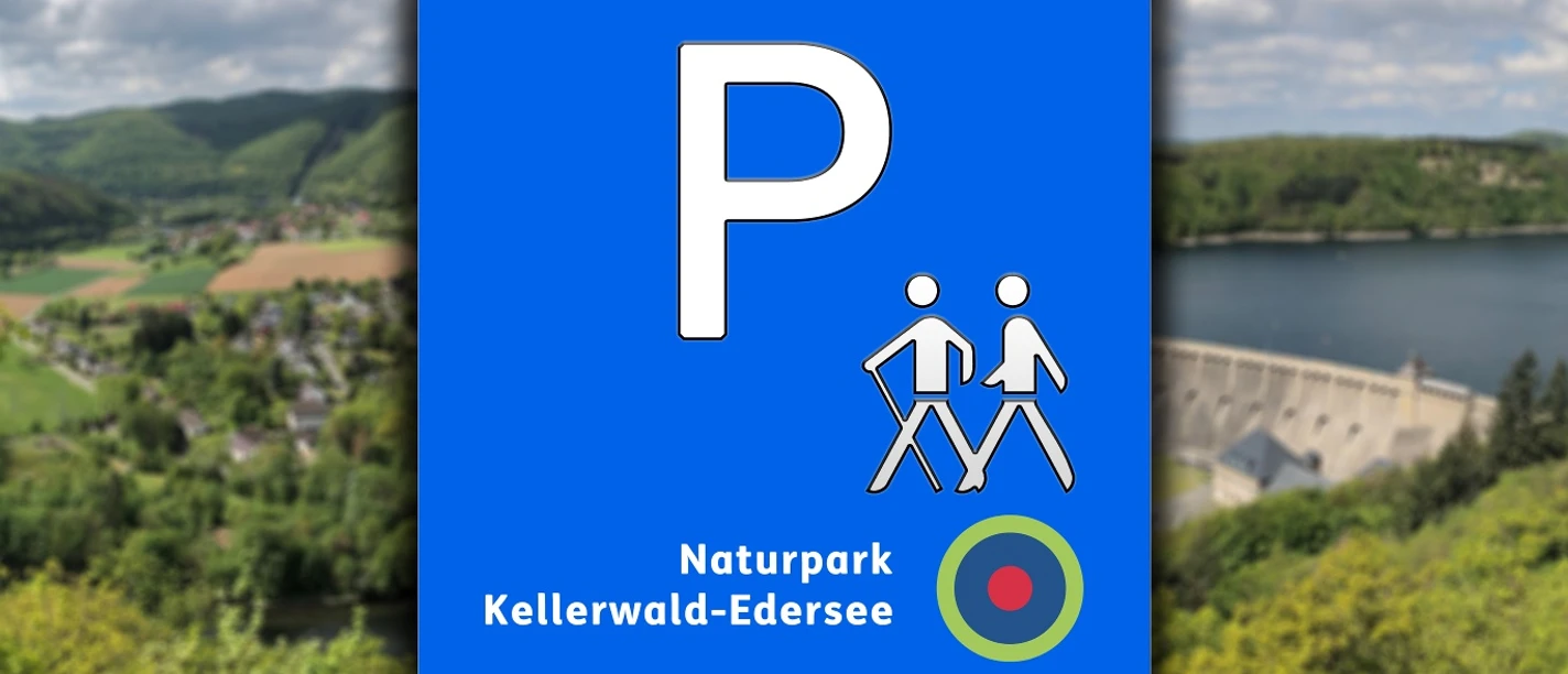 Wanderparkplatz Naturpark Kellerwald-Edersee Symbolbild