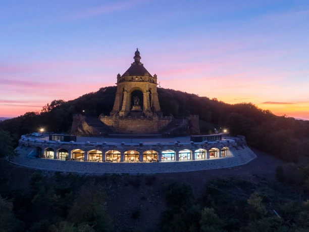 Porta Westfalica Restaurant Bella Vista am Kaiser Aussicht