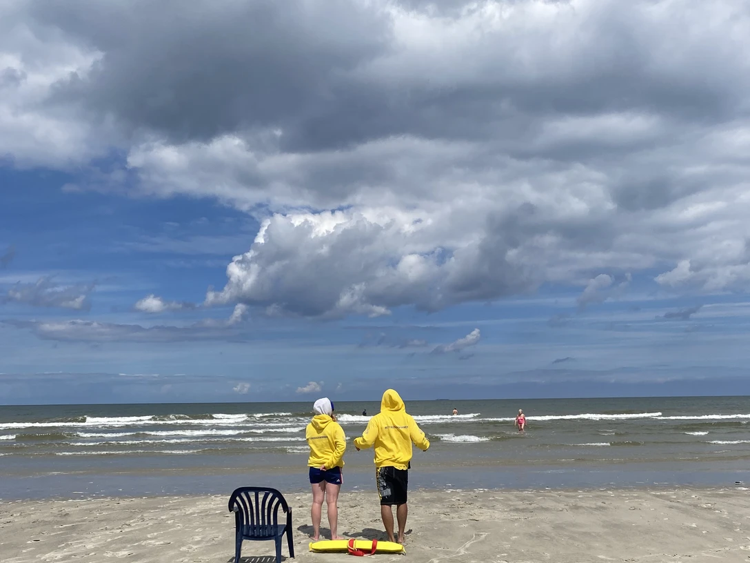 Leistung des Gästebeitrags auf Juist - Bewachte Badestrände