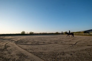 Reitplatz auf dem Carolinenhof