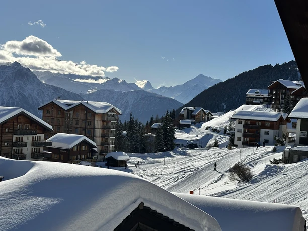 Aussicht vom Balkon