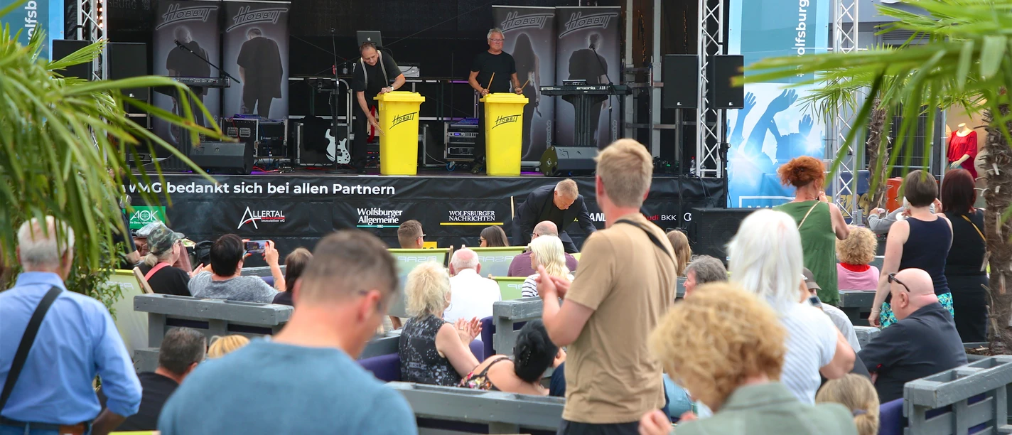 Sommer in der Porschestraße WOB