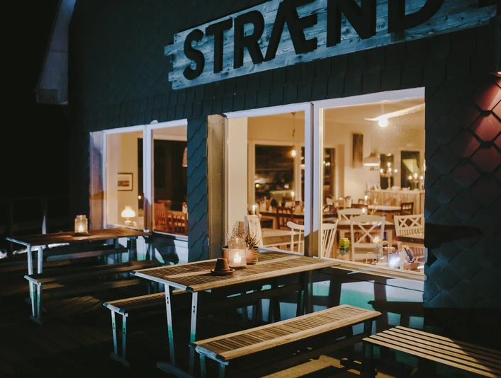 Das Straend am Abend