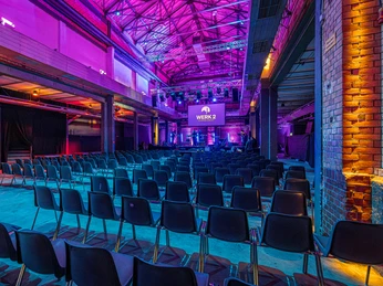 Werk 2: venue for your meeting & conference in Leipzig Werk 2: Eventlocation mit Halle A für Tagung & Konferenz Leipzig ConventionWerk 2: venue with hall A for meeting & conference Leipzig convention
