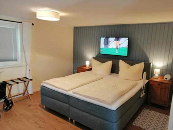 Barrierefreie Ferienwohnung B1 in Wernigerode - Schlafzimmer Barrierefreie Ferienwohnung B1 in Wernigerode - Schlafzimmer